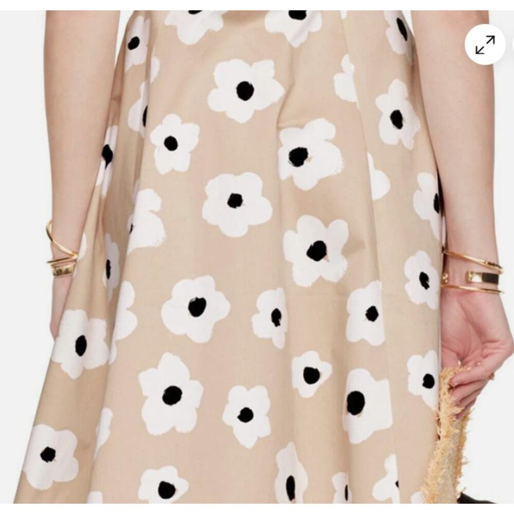 Kate Spade New York Faye Floral Midi Dress Size 4 - Picture 4 of 11